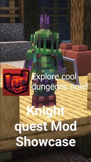 “New Minecraft Mod Adds Quests, Bosses & Armor!”