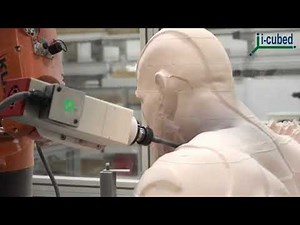 Milling Kratos with Robotmaster and a KUKA robot