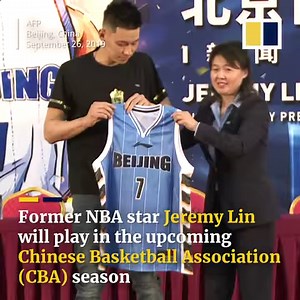 Jeremy Lin, the NBA champion with the Toronto Raptors, has joined the Beijing Shougang Ducks for a reported US$3 million a year. Full story: sc.mp/e1a48 | South China Morning Post