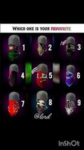 “8 Free Fire Masks… You’ll Never Guess the Best One! 😱💗”