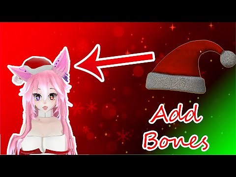Blender how to add bones Vrchat Vtuber Unity dynamic bone VRM spring bone