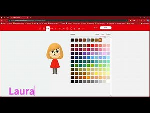 How to create Maxen and Laura in Mii Studio