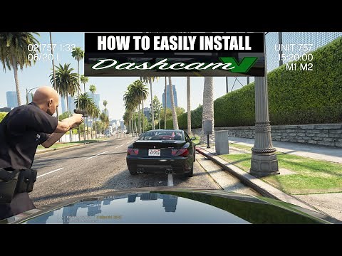 How To Easily Install Dashcam V ( #LSPDFR ) GTA 5 LSPDFR Mods