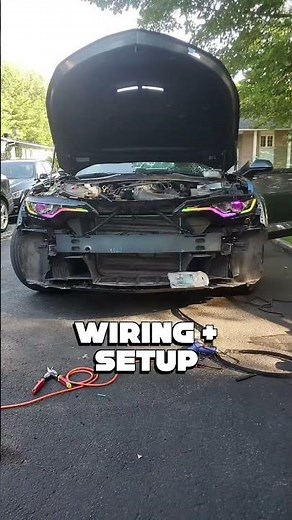 Camaro Custom Headlight Installation 🔧