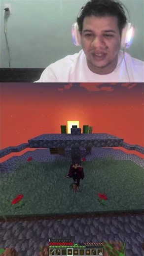 SKYBLOCK NO HARDCORE #shorts #minecraft #aovivo