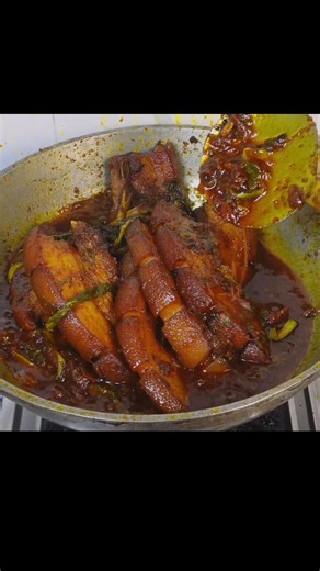 extremely delicious pork curry with pak choy recipe🤤 #mukbangpari #recipe #porkcurry #pork