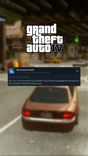 Silly Steam Reviews - Grand Theft Auto IV 🎮 #gta4 #gaming #steamreviews #funnyreviews