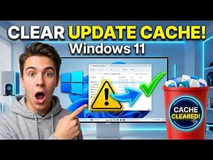 How to Clear Windows Update Cache in Windows 11 💻🧹 Fix Windows Update Issues & Free Up Space