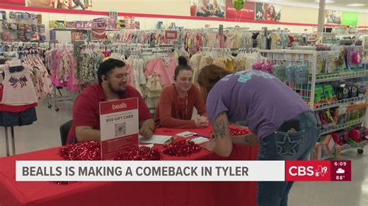 Bealls returns to Tyler with dual-store experience