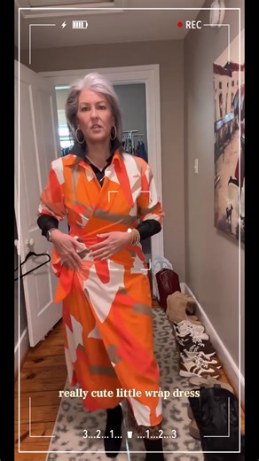 LIVE ONLY 2026 ChicMe Women's Geo Print Tied Detail Shirt Dress