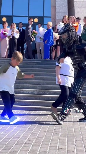 Amazing Neon Dance Performance by Little Boy
