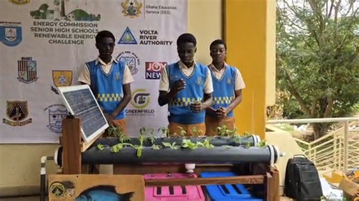Opoku Ware School develops smart aquaponics system at Renewable Energy Challenge - MyJoyOnline