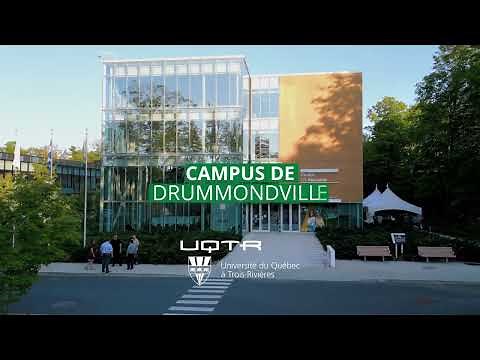 Découvre le campus de l'UQTR à Drummondville