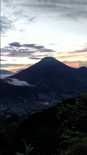 Bukit sikunir Dieng plateau Wonosobo