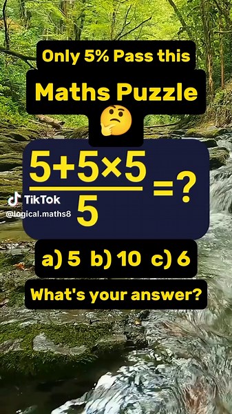 Maths Puzzle | Maths Quiz. Can you answer this maths puzzle game correctly? Let's see! Only few people can get this quiz in less than 30 seconds. #mathematics #mathspuzzle #quizchallenge #maths #puzzle #logic #iqtest #braintest #mathsquiz #foryou #fyp
