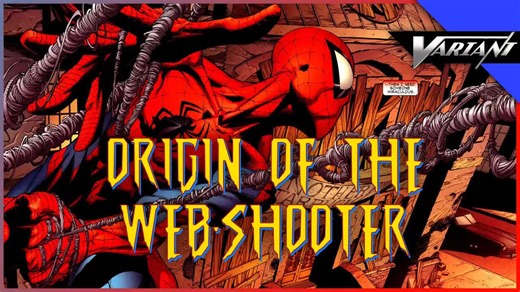 One shot: Origin of Spider-Man's web shooters