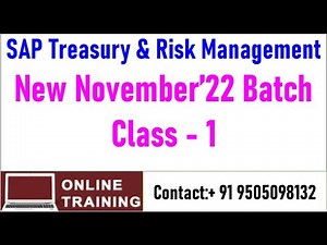 SAP S4HANA Treasury and Risk Management|| Introduction of FSCM