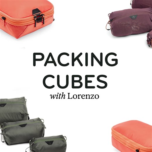 Easy access, secret pockets, and a shell that repairs itself. Can your cube do that? | Peak Design