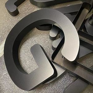 [Hot Item] Customizable Powder Coated Welded Metal Sign for Outdoor Advertising