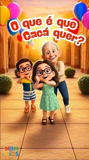 O Que É Que Cacá Quer? 🍈 Música Infantil Divertida e Dançante – Coco de Roda com Caqui!