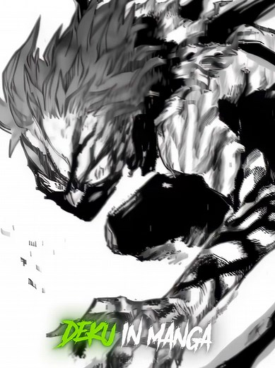 Deku: Comparativa entre Anime y Manga