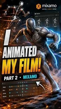 how I made my first animated short film part 2 #mixamo #blender #spiderman #brandnewday #shorts