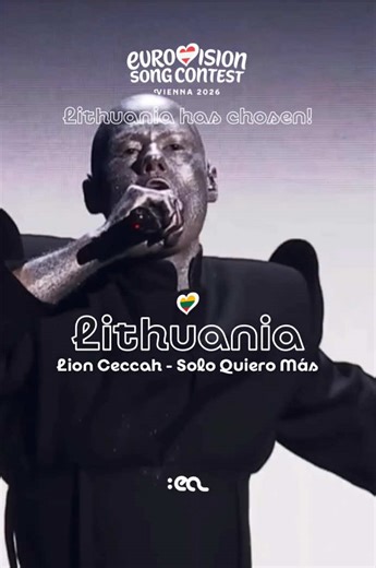 Lithuania's Lion Ceccah at Eurovision 2026