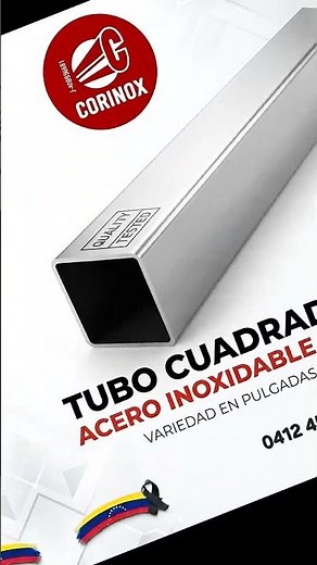 TUBOS CUADRADOS ACERO INOXIDABLE 304