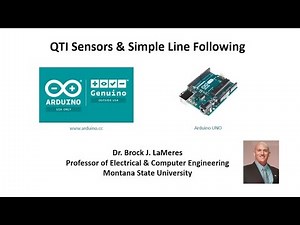 Arduino BOE-Bot: QTI Sensors & Line Following