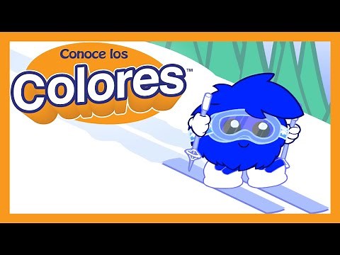 Conoce los Colores "Azul" | Meet the Colors "Blue" (Spanish Version)