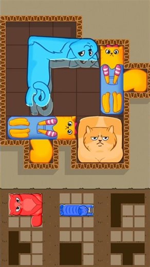 Puzzle cats - Gameplay ( Samsung Galaxy A55) EP-9 #shorts #games #funny