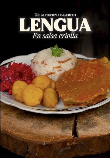 Receta de Lengua en Salsa Criolla y Ensalada de Remolacha