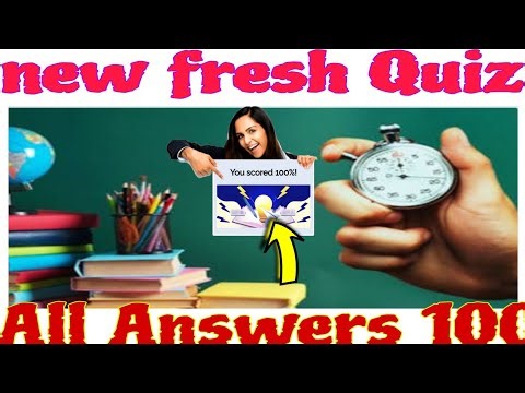 2-Minute Quiz Answer 100% score | Quizfacts