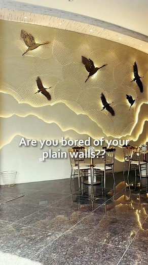 Aura Designworks - Surface Design Studio | Tired of dull, plain walls? Save these 5 innovative wall designs to transform your space: 1. Mocha Sandstone with Metallic Finish: Add... | Instagram