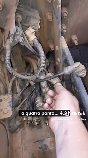 Ligações das Mangueiras de Ar da APM em Caminhões Volvo