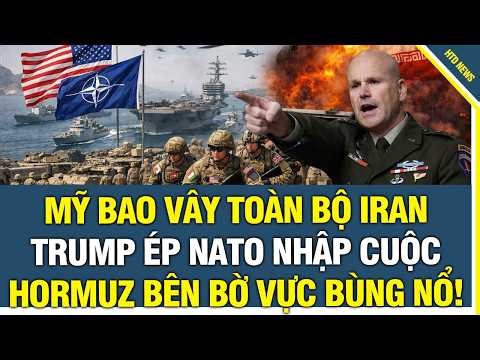 BREAKING NEWS: US SETS ALL OF IRAN – TRUMP FORCES NATO TO JOIN, HORMUZ ON THE BRINK OF EXPLOSION!