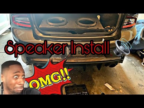 *Installing subs/Amp* In 2020 Dodge Charger