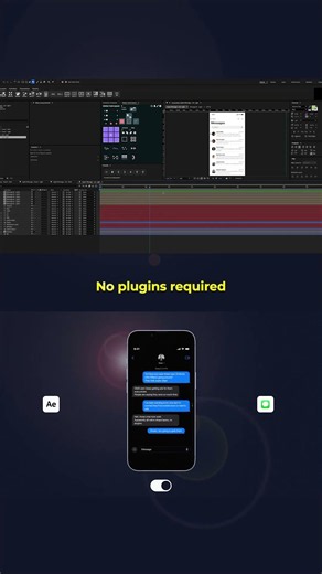 Apple iMessage - UI Kit For After Effects - Download AE File