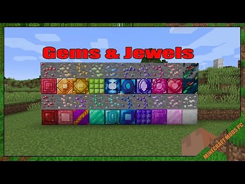 Gems & Jewels Mod 1.16.5 & How To Install for Minecraft