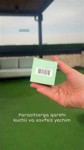 Parazit va gijjalarga qarshi kuchli va xavfsiz yechim