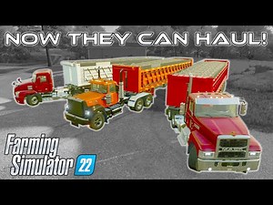 FS22 Live Modding - The MACK trucks now PULL EVERYTHING!
