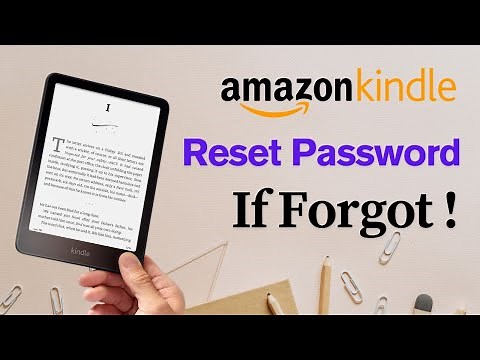 How to Reset Amazon Kindle If Forgot Password ! [1 Min]