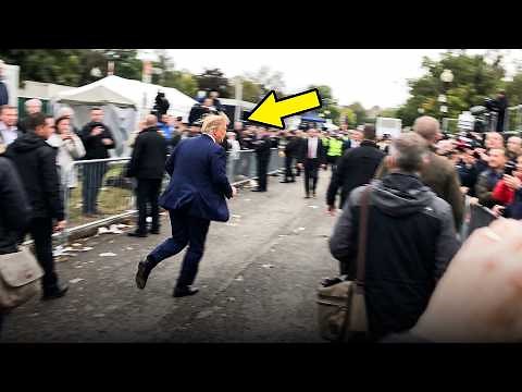 Donald Trump FLEES as it all COLLAPSES