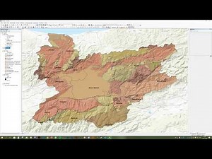 5- ArcMap Layout Çıktı Alma Ekranı, Lejant, Kuzey Oku, Ölçek Ekleme ve Export Map