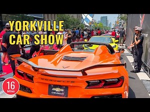 Toronto Yorkville Exotic Car Show 2023
