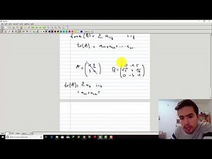 9# Les Matrices de A à Z : Trace d'une matrice et quelques propriétés (en darija)