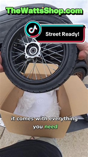How to make your electric dirt bike a street slayer ⚡️⚡️🚀🚀 -MUST HAVE! #ebike #voltronwatts #thewattsshop #rtr #supermoto