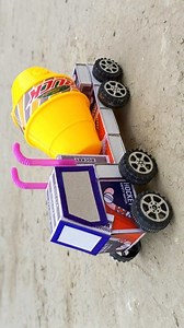 How to make concrete mixer truck 😱 | Diy amazing dc motor life hacks science projects | DIY Ideas Follow me @utcrafting . . #diy #concretmixertruck #recycling #craft #handmade #amazing #inventions #reels #reelsinstagram #shorts #viral #satisfying #satisfyingvideos #explore #explorepage #utcrafting | UT Crafting