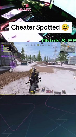 Cheater Spotted in Call of Duty Mobile Battle Royale