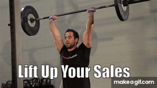 Crunching sales on Make a GIF